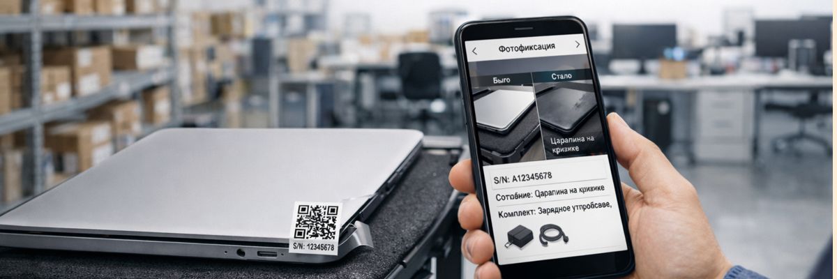 QR ИНВЕНТАРИЗАЦИЯ - Фотофиксация имущества при инвентаризации