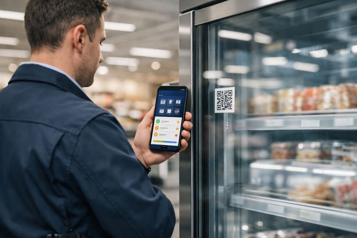 QR Управление имуществом в сети розничных магазинов