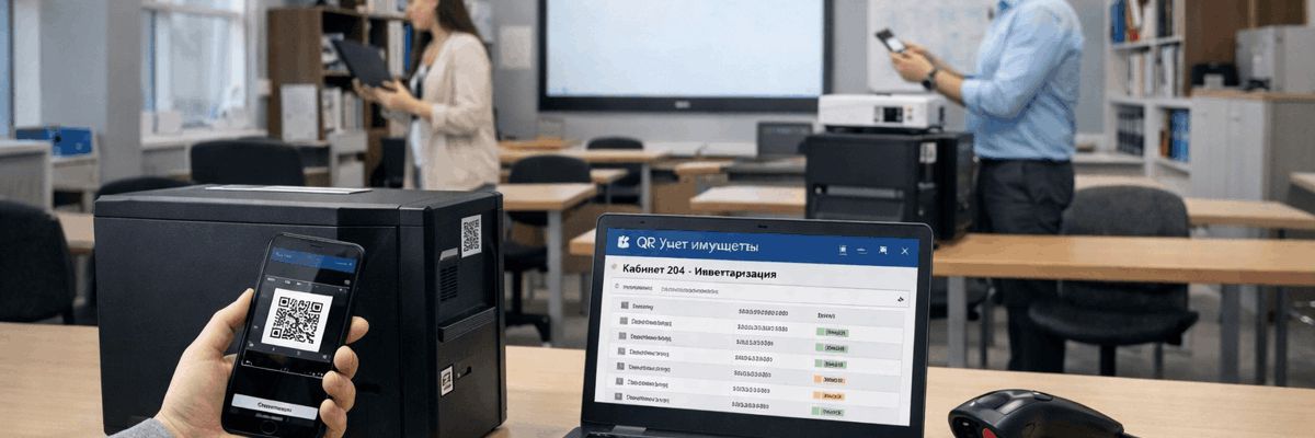 QR ИНВЕНТАРИЗАЦИЯ - Учет имущества в образовательных учреждениях