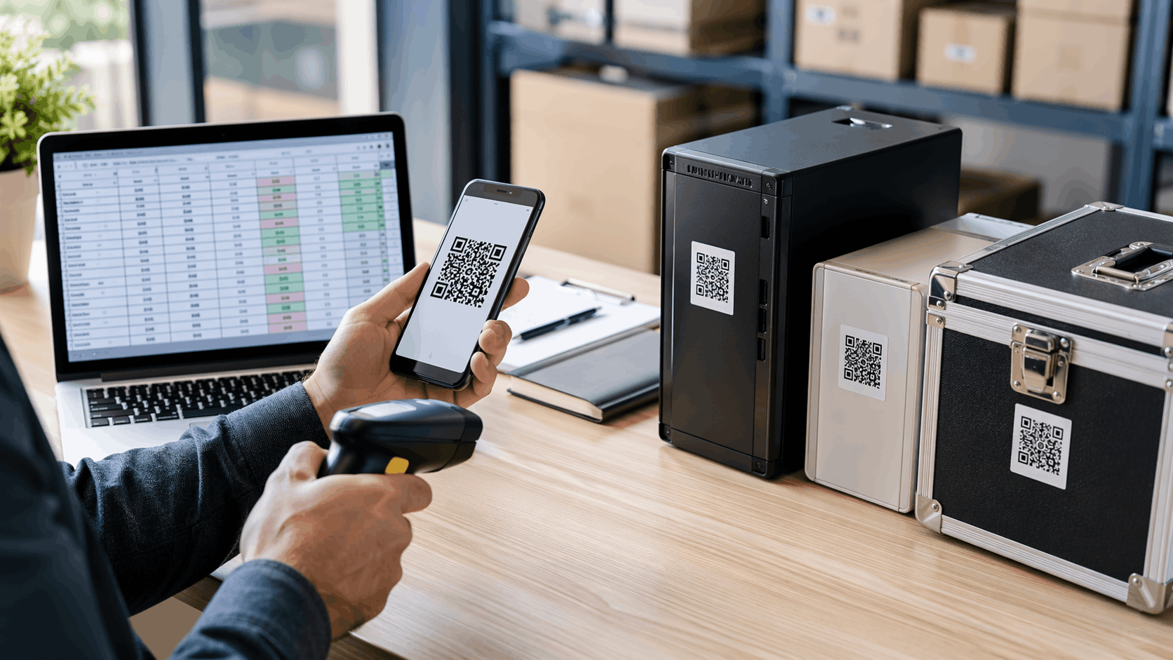 Сверка наличия имущества