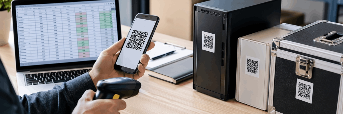 QR ИНВЕНТАРИЗАЦИЯ - Сверка наличия имущества: почему Excel не подходит для учета активов